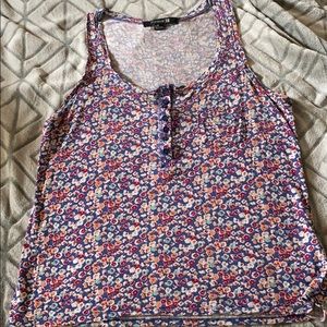 Floral tank top